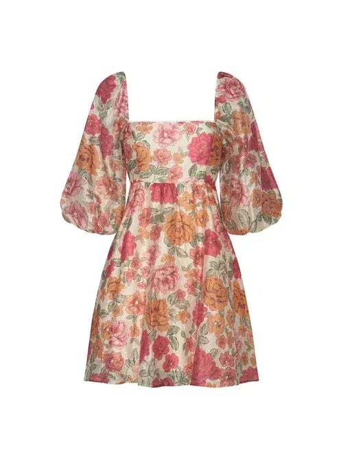 Kivari Camela Mini Dress Floral Size AU 16 photo 4