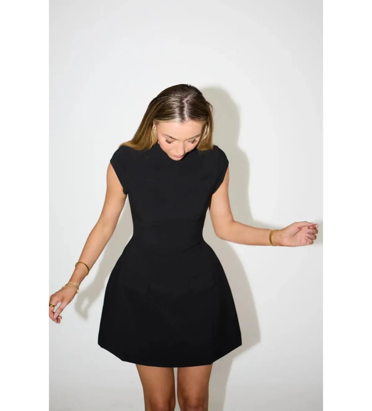 Odd Muse Ultimate Cap Sleeve Dress Black Size S / AU 8 photo 3
