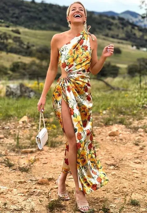 Sonya Moda Nour Yarden Floral Dress Floral Size 6 photo 3