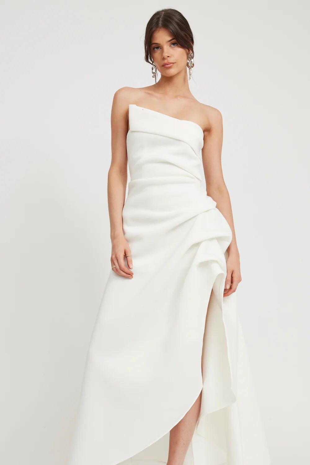 TOJHÀ SAISHA DRESS - IVORY photo 3