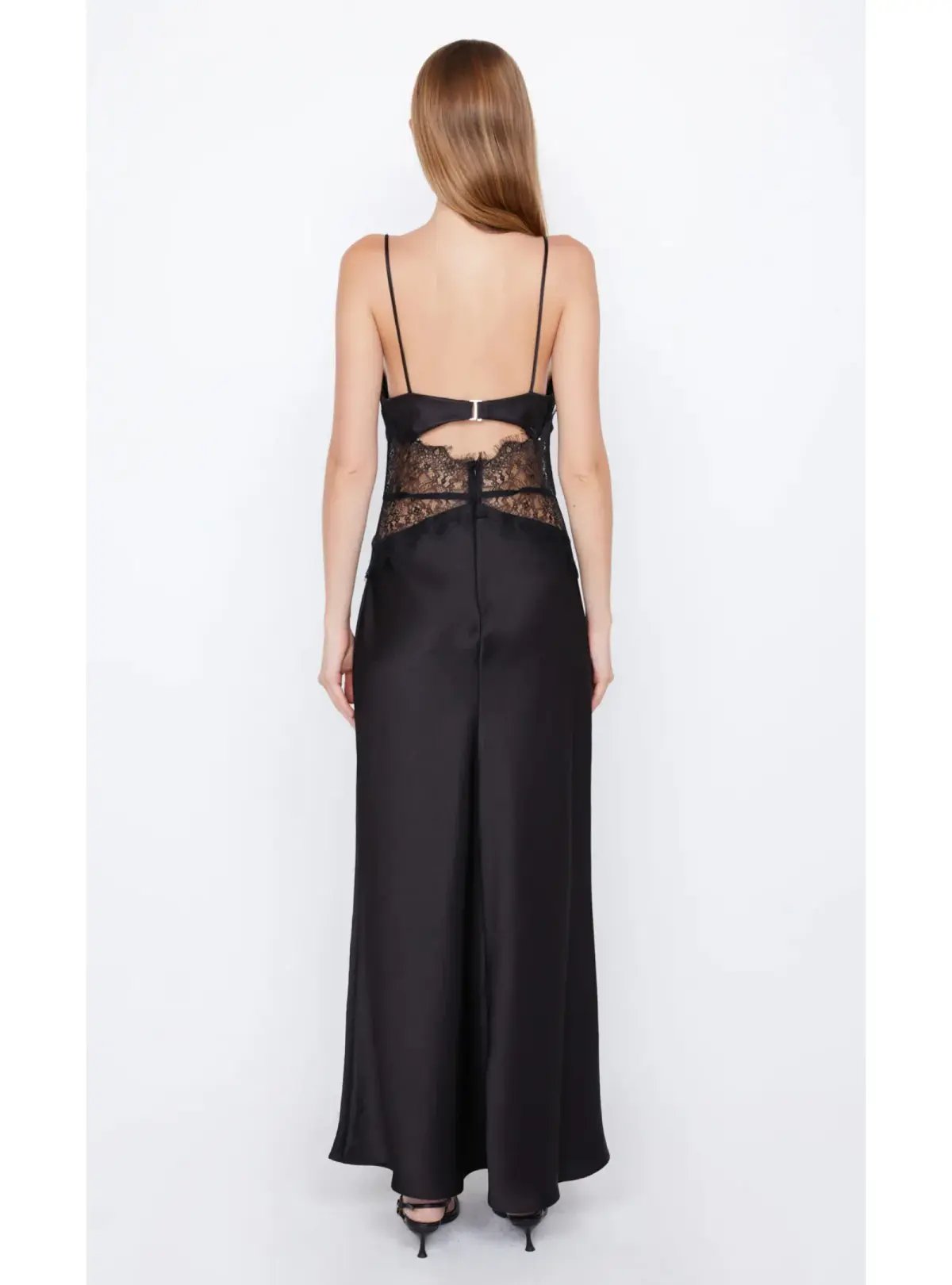Bec & Bridge Camille Maxi Dress Black Size AU 10 photo 3