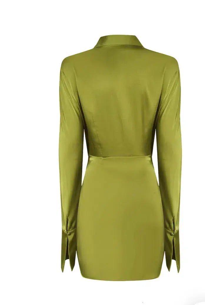 Rat & Boa Alanis Dress in Green Size S/AU 8 photo 6