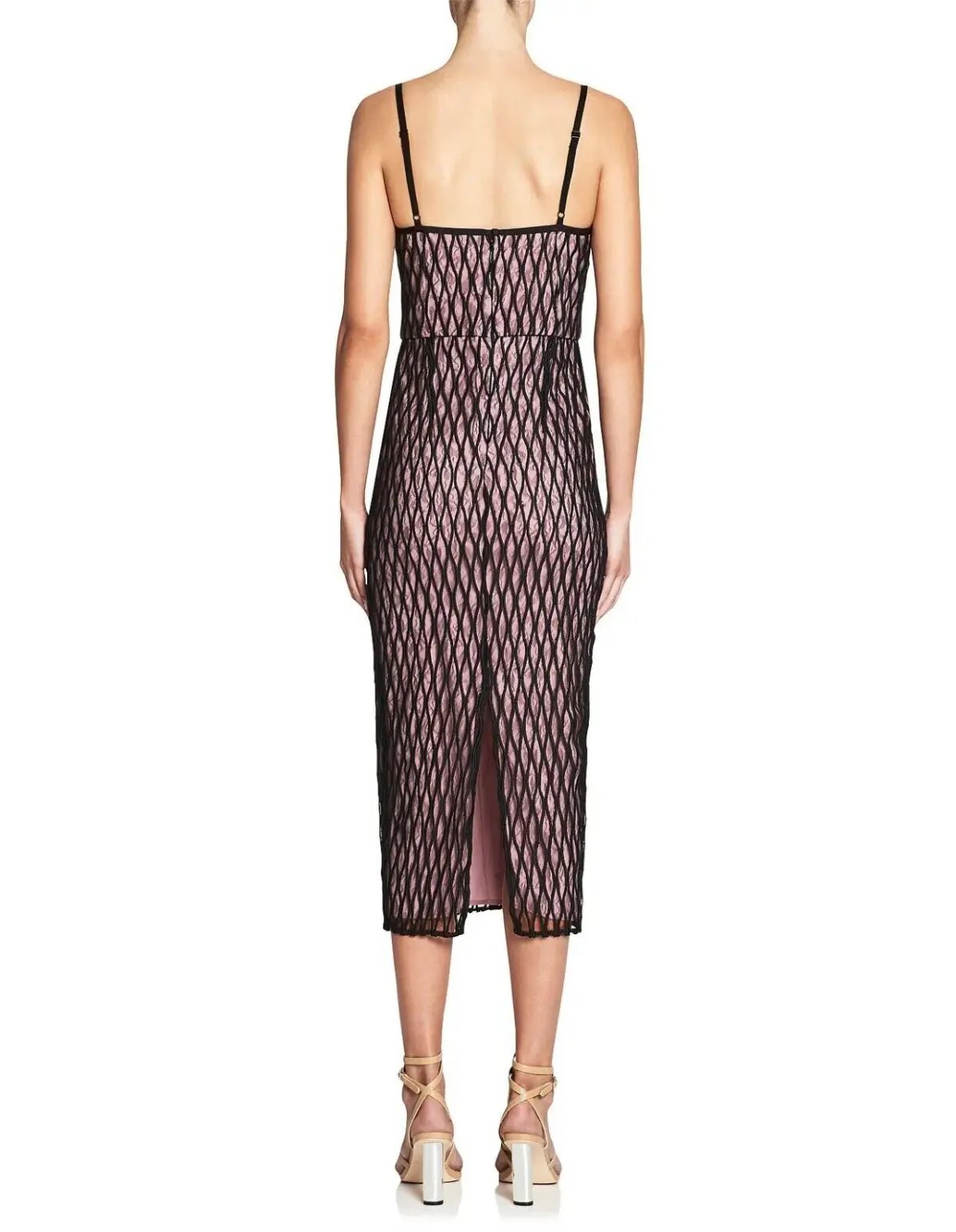 Manning Cartell Womens Pencil Dress Ropes & Cords Blaconette Lace Size 10 photo 3