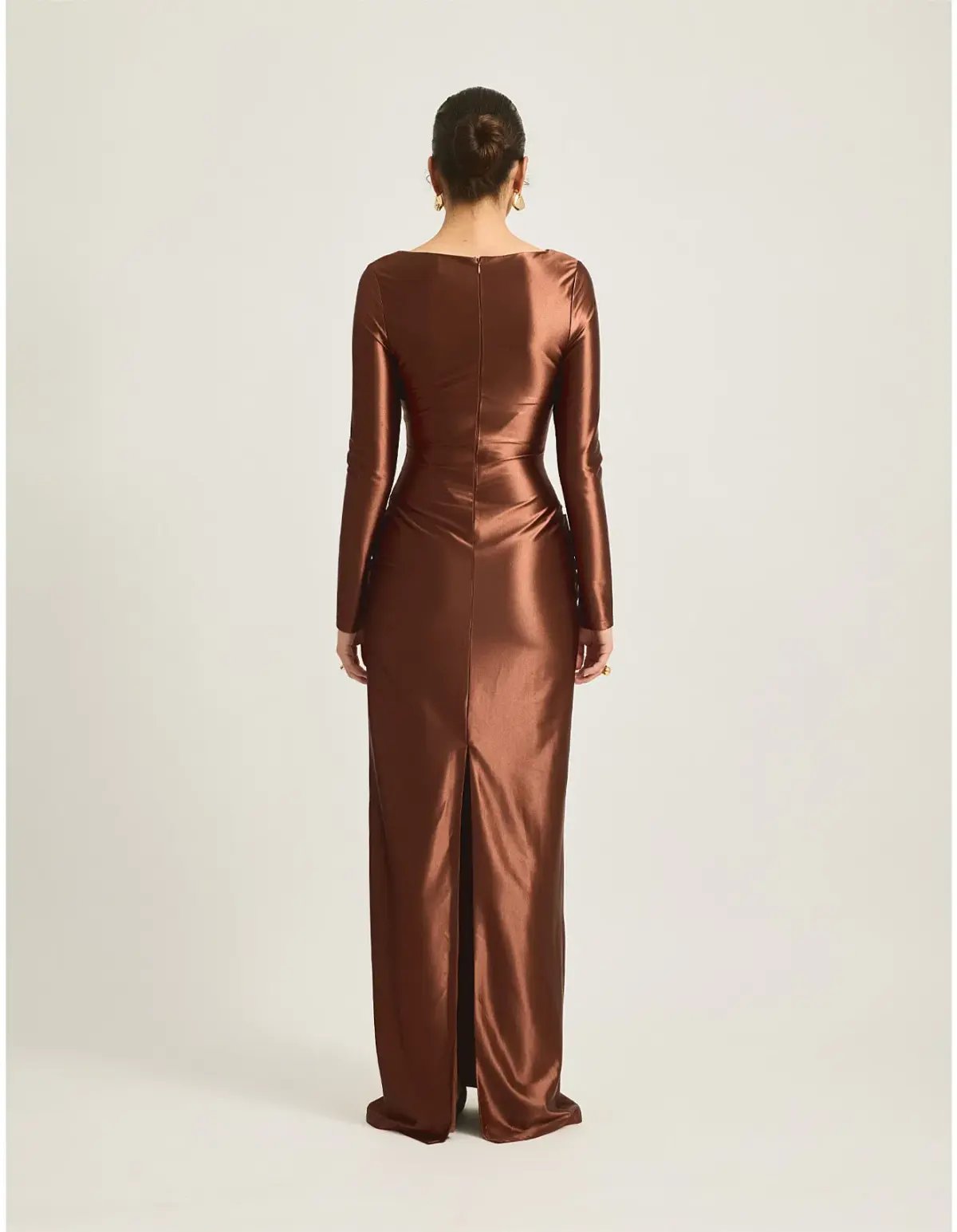 TOJHA Hadleigh Maxi Dress in Sierra Brown Size 10/M photo 3