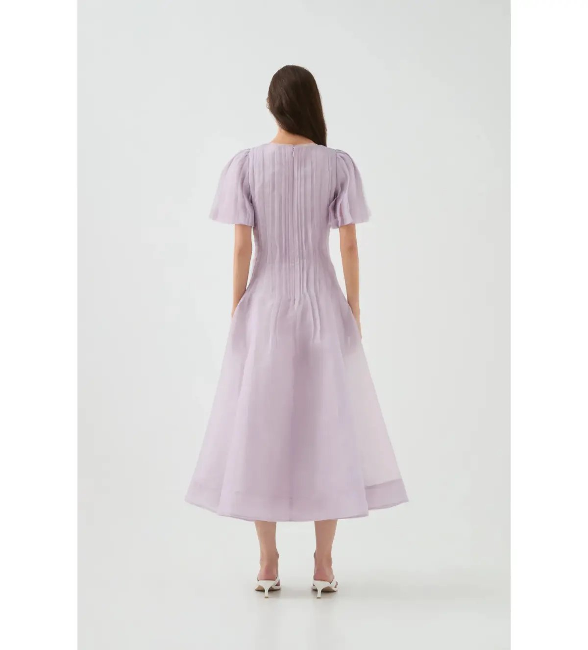 Aje Nova Pleated Midi Dress Size AU 12 photo 3