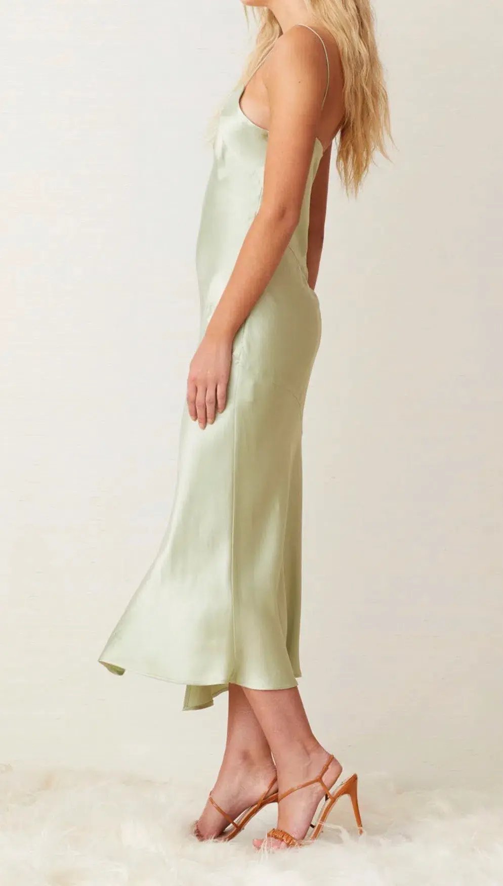 Bec & Bridge Crest Midi Dress Green Size 10 photo 3
