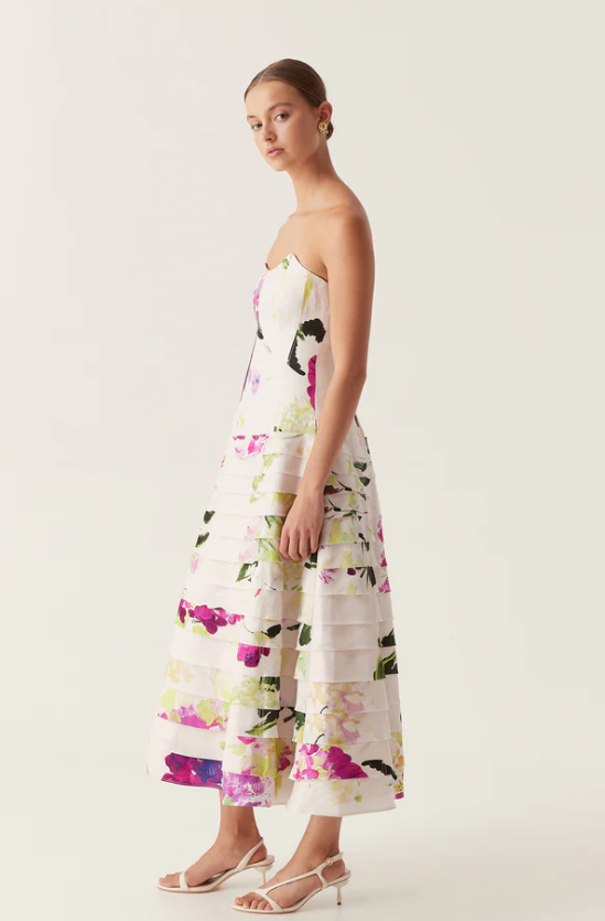 Aje Victoria Gown Wild Hydrangea photo 2