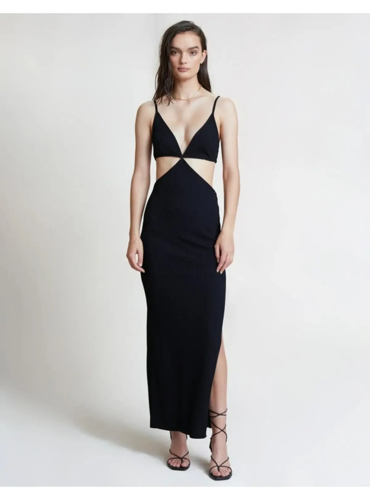 Bec & Bridge Ciao Bella Maxi Dress Black Size AU 10 photo 3