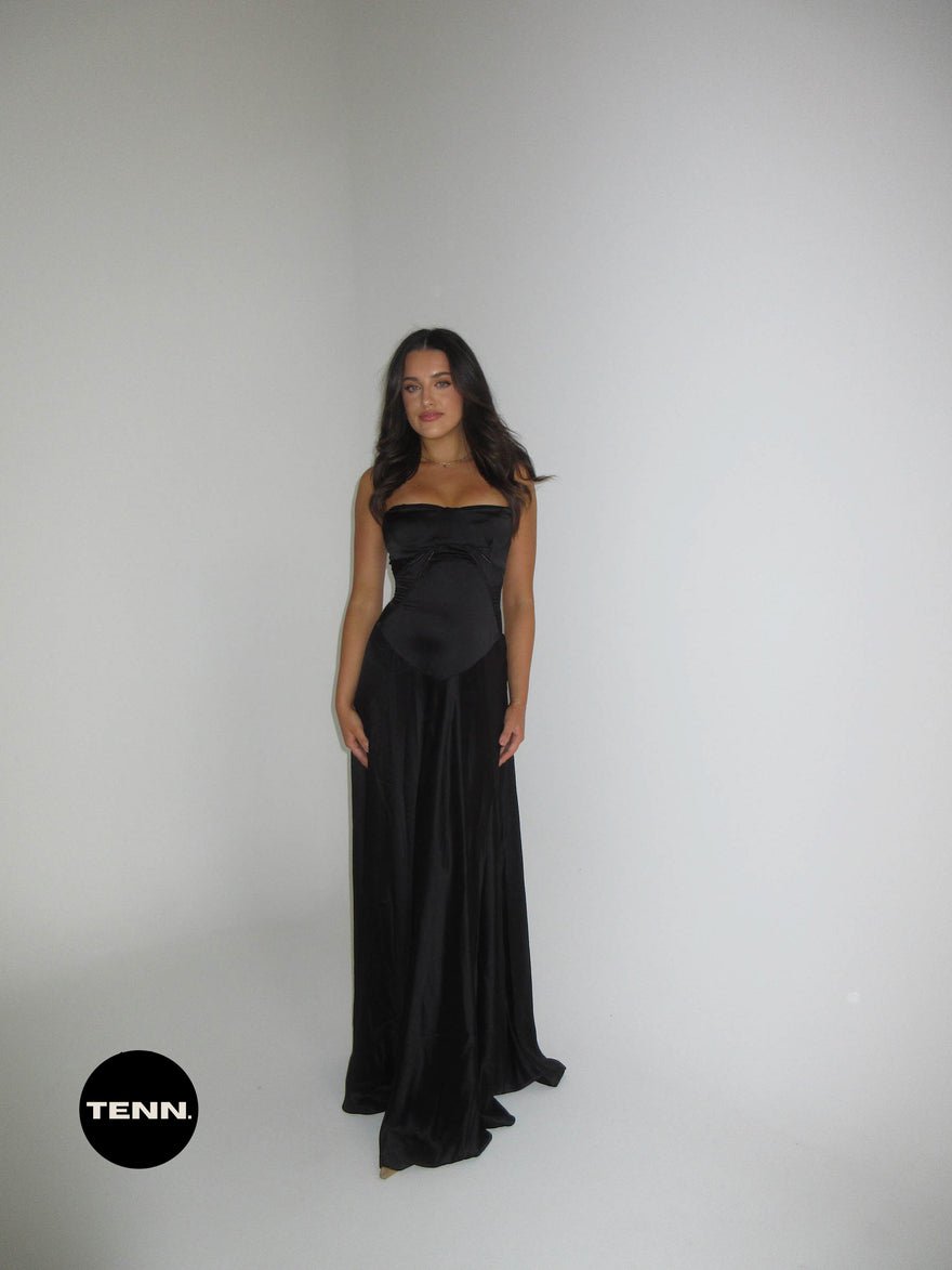 House of CB Anabella Dress - Black photo 4