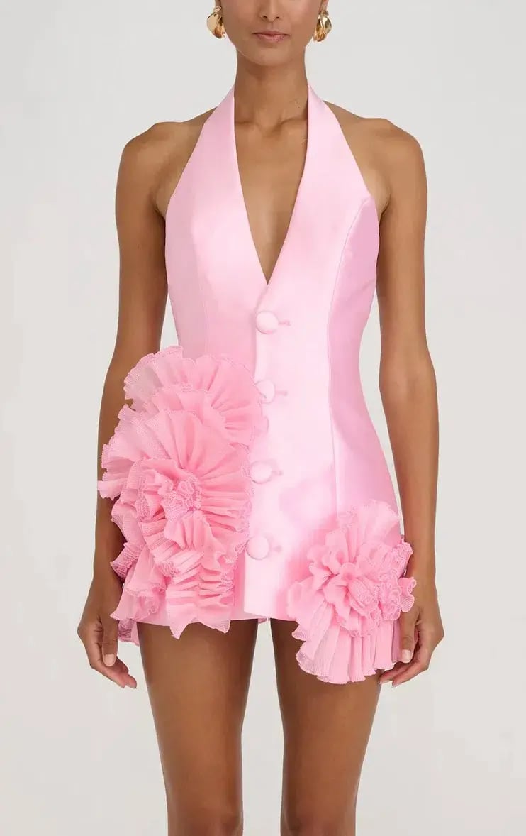 Eliya The Label Belinda Dress Baby Pink Size 8 photo 2