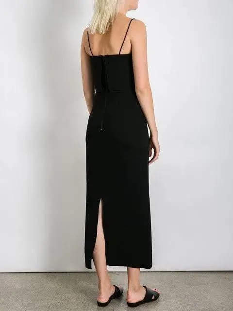 Dion Lee Column Dress Black Size 6 photo 3