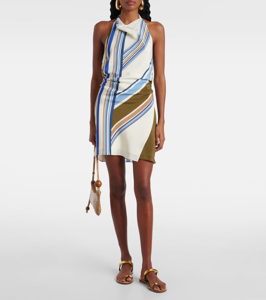 Sir The Label Thistle Halter Mini Dress photo 3