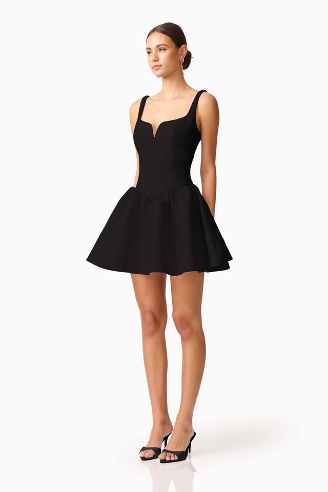 Elliatt Hester Mini Dress - Black photo 4