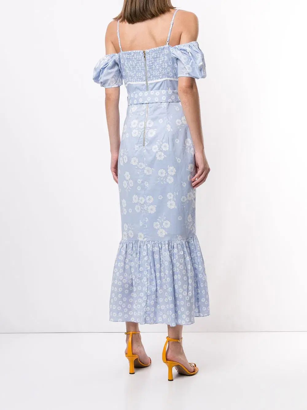 Alice McCall Izabella Midi Dress in Blue Size 6 photo 3