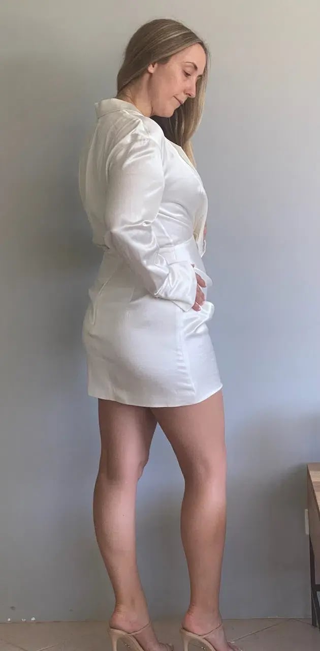 Acler Woodbine Mini Dress Ivory Size 10 photo 4