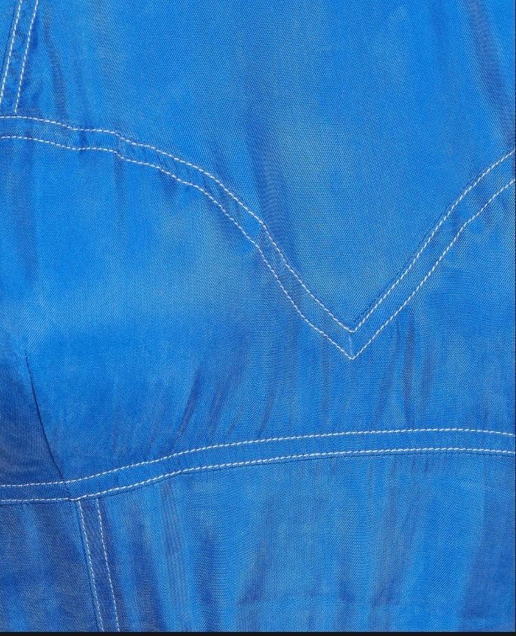 Alice McCall Eyes On You Midi Dress Blue Size 10 photo 5