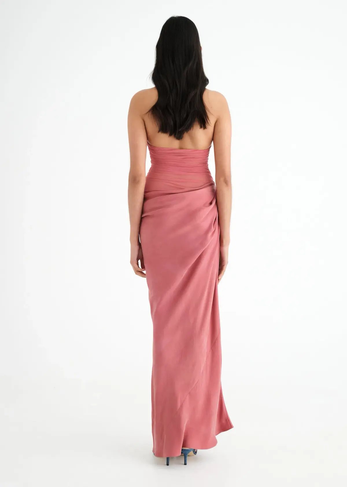 Benni Gina Maxi Dress Rose Pink Size 4 photo 2