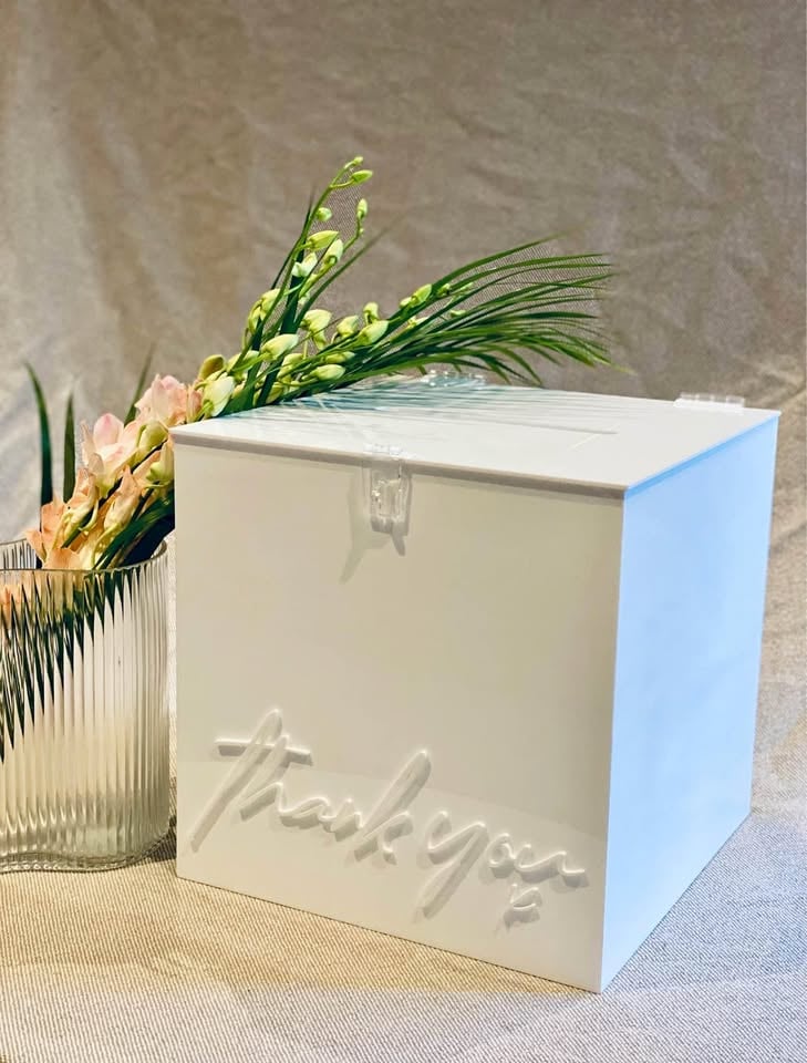 WISHING WELL HIRE | Vic Only | White Acrylic Wishing Well photo 3