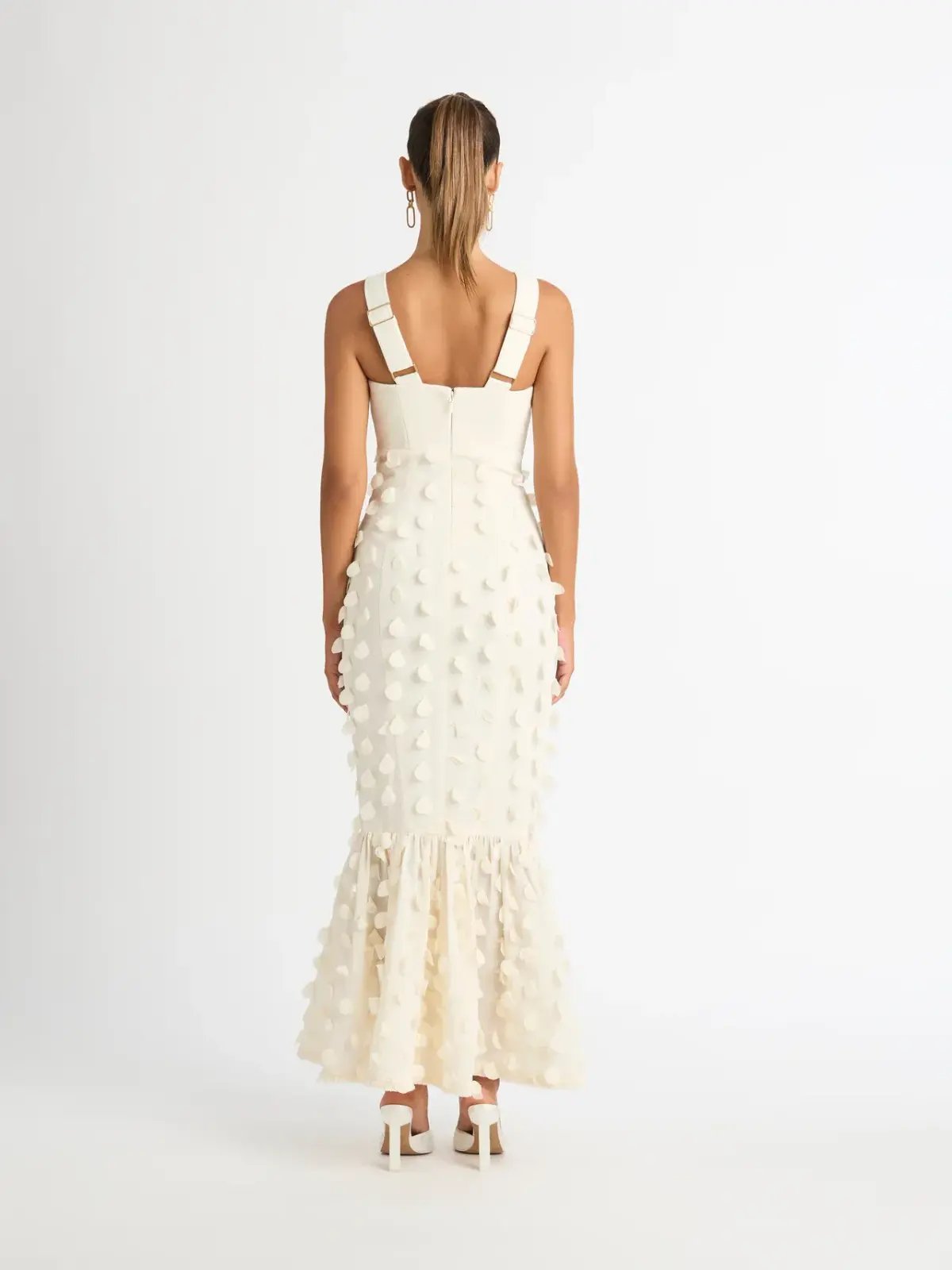 Sheike Imani Dress Cream Size 16 photo 3