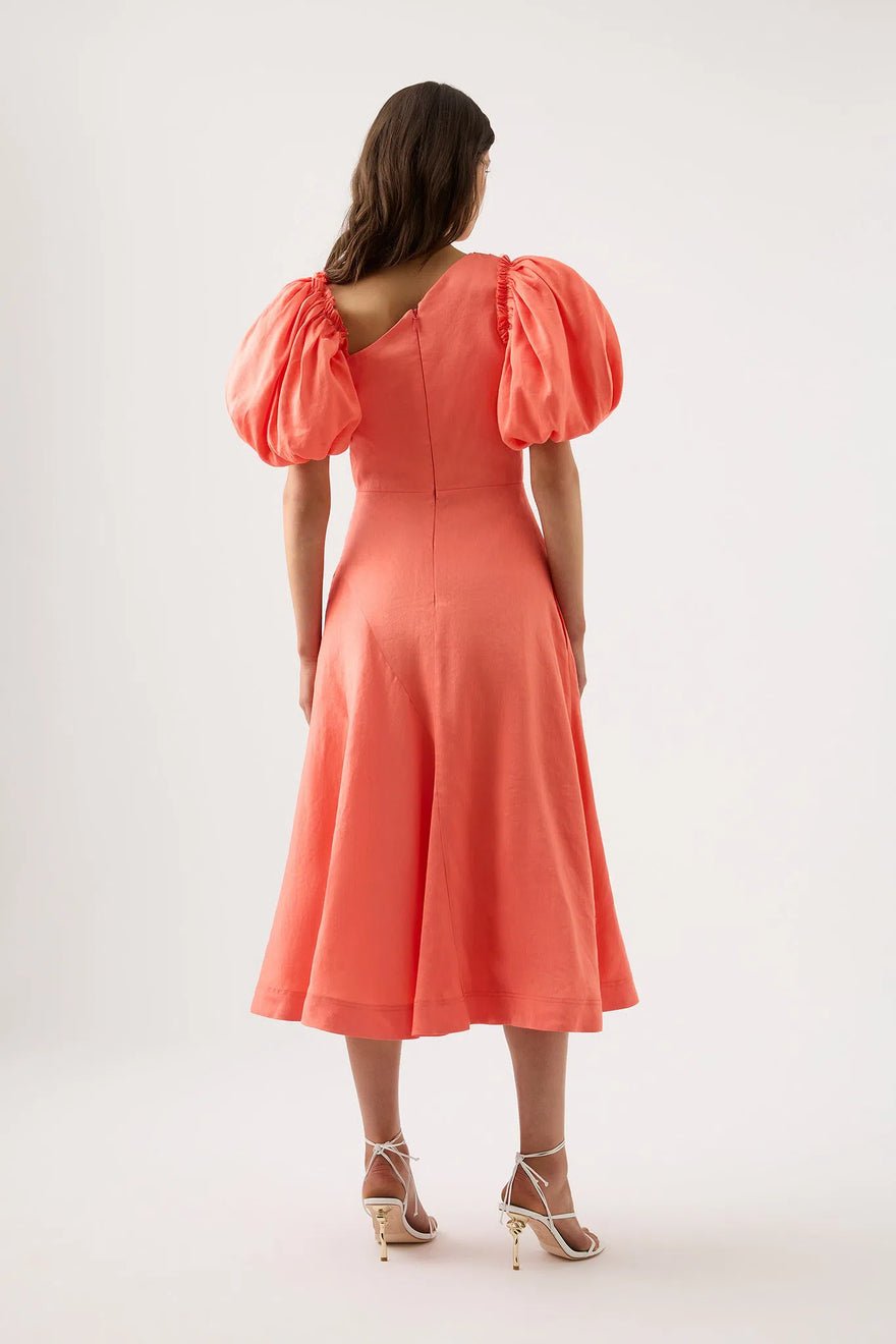 Aje Maia Off Shoulder Midi Dress photo 4