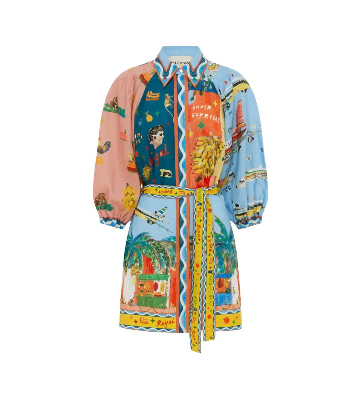 Alemais  All Aboard Mini Dress  Size 12 photo 3