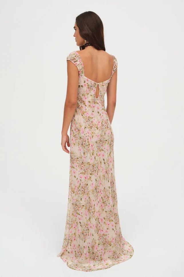 FOR LOVE & LEMONS EMMALINE MAXI DRESS - YELLOW photo 2