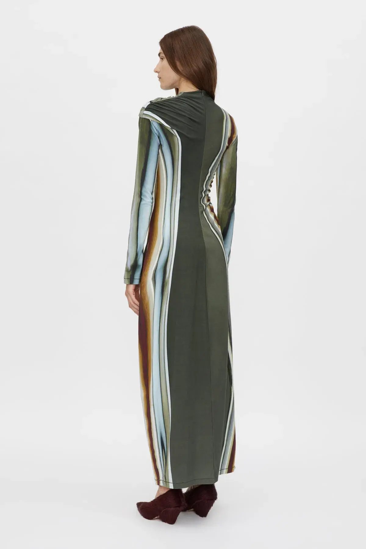 Camilla and Marc Elixir Jersey Maxi Dress in Elixir Print Size 6 photo 2