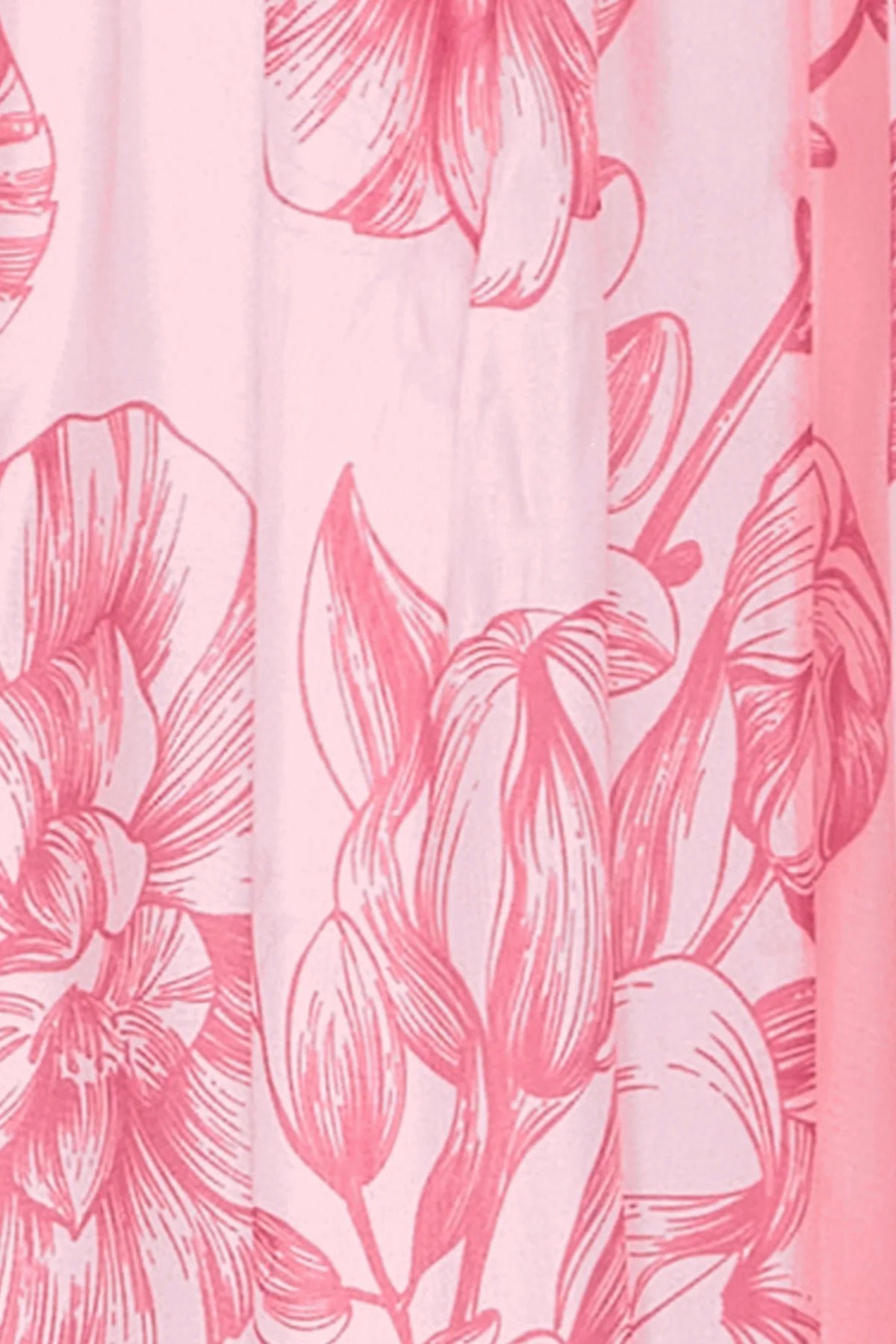 LEO LIN CASSIE TIE NECK MIDI DRESS - PLUM BLOSSOM photo 7