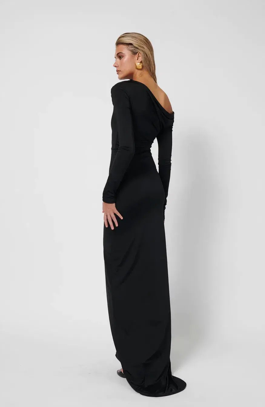 Effie Kats Margot Dress Black Size L / Au 12 photo 2
