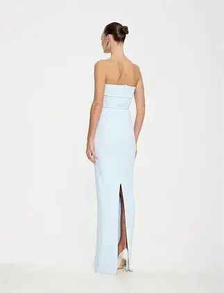 Effie Kats Monroe Gown Ice Blue Size 6/XS photo 4