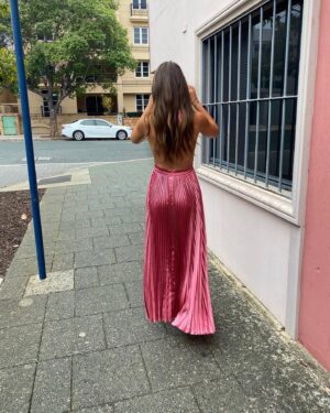 L'idée Renaissance Gown Dusty Pink photo 5