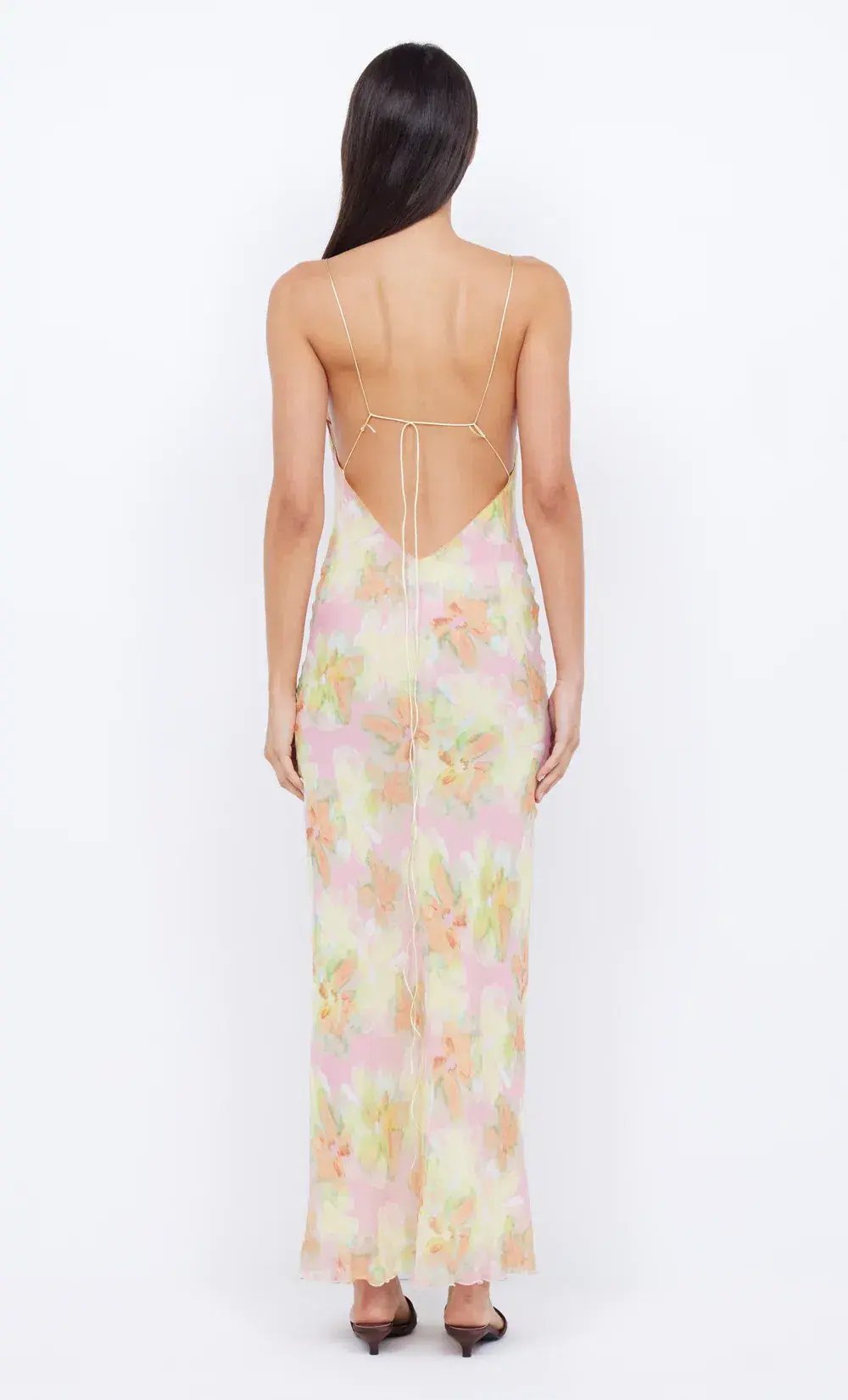 Bec & Bridge Zephy Print Slip Dress Floral Size 8 photo 3