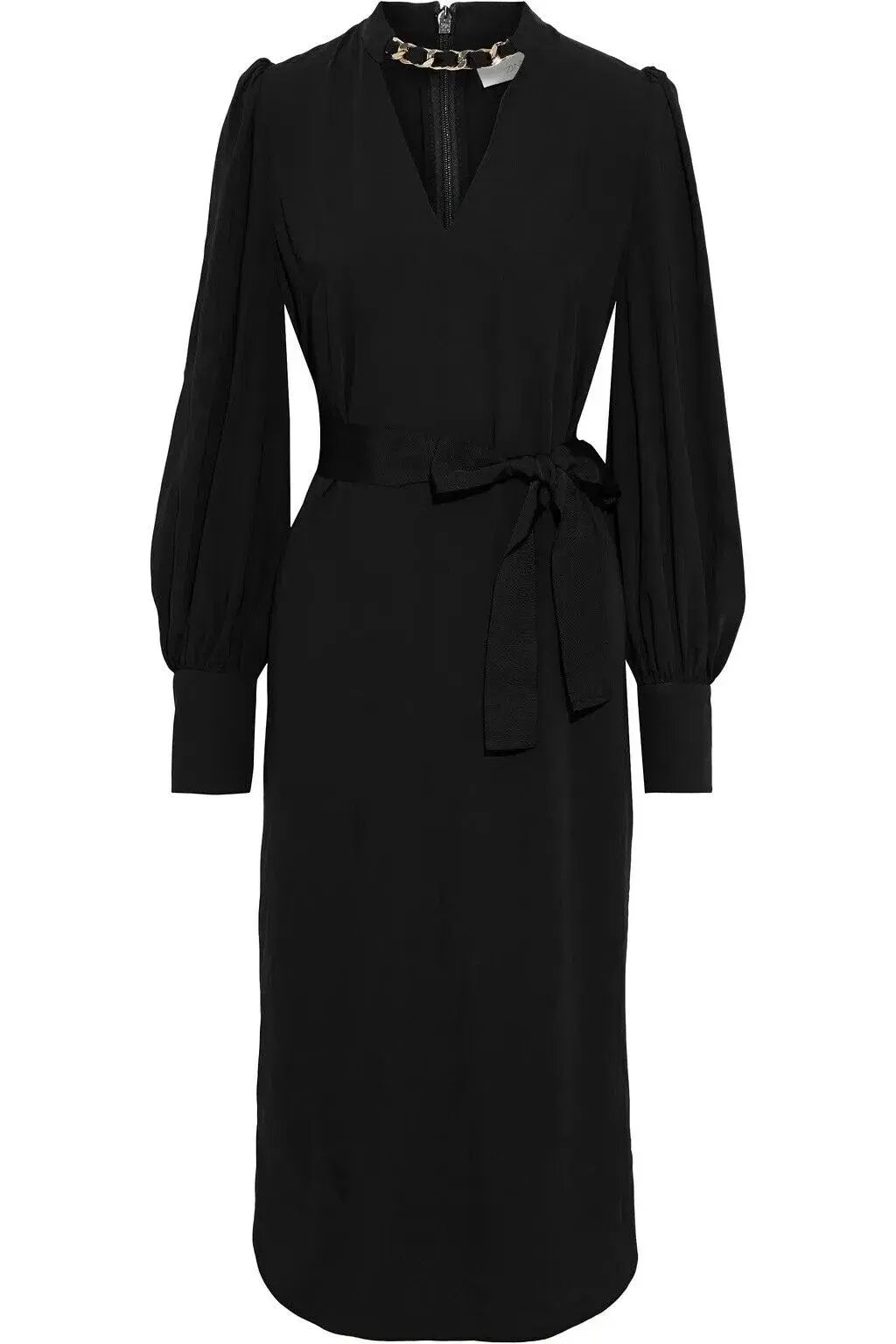 Zimmermann Espionage Chain Dress Black Size 2/Au 12 photo 3
