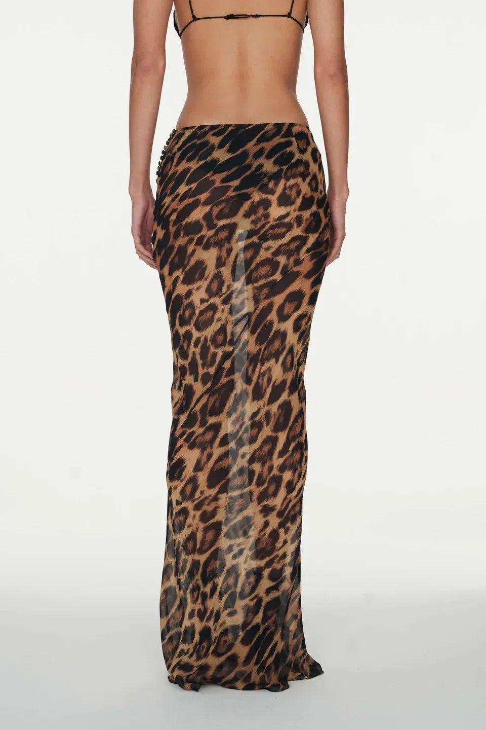 Rat & Boa Monique Skirt in Leopard Print Size S / AU 8 photo 3