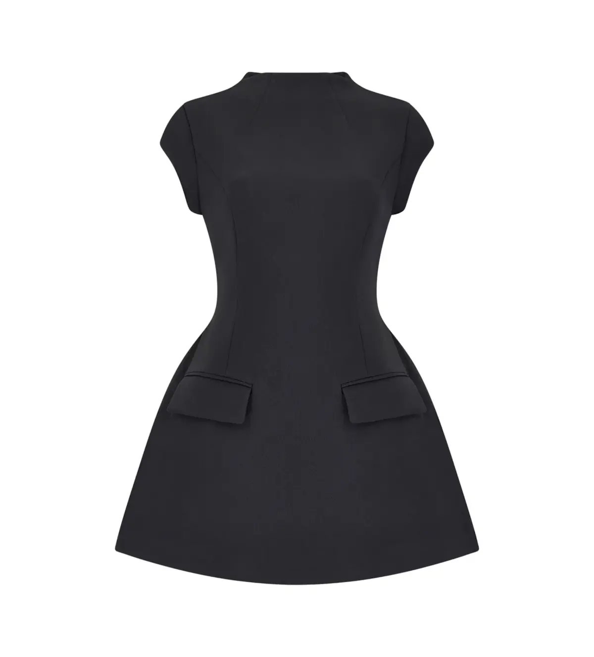 Odd Muse Ultimate Cap Sleeve Dress Black Size S / AU 8 photo 6