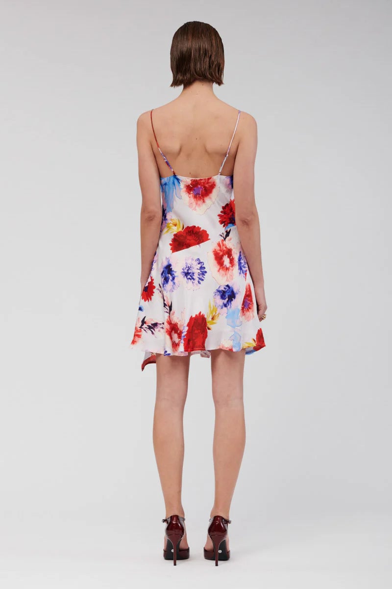 SUBOO AMIE SLIP MINI DRESS - PRINT photo 3