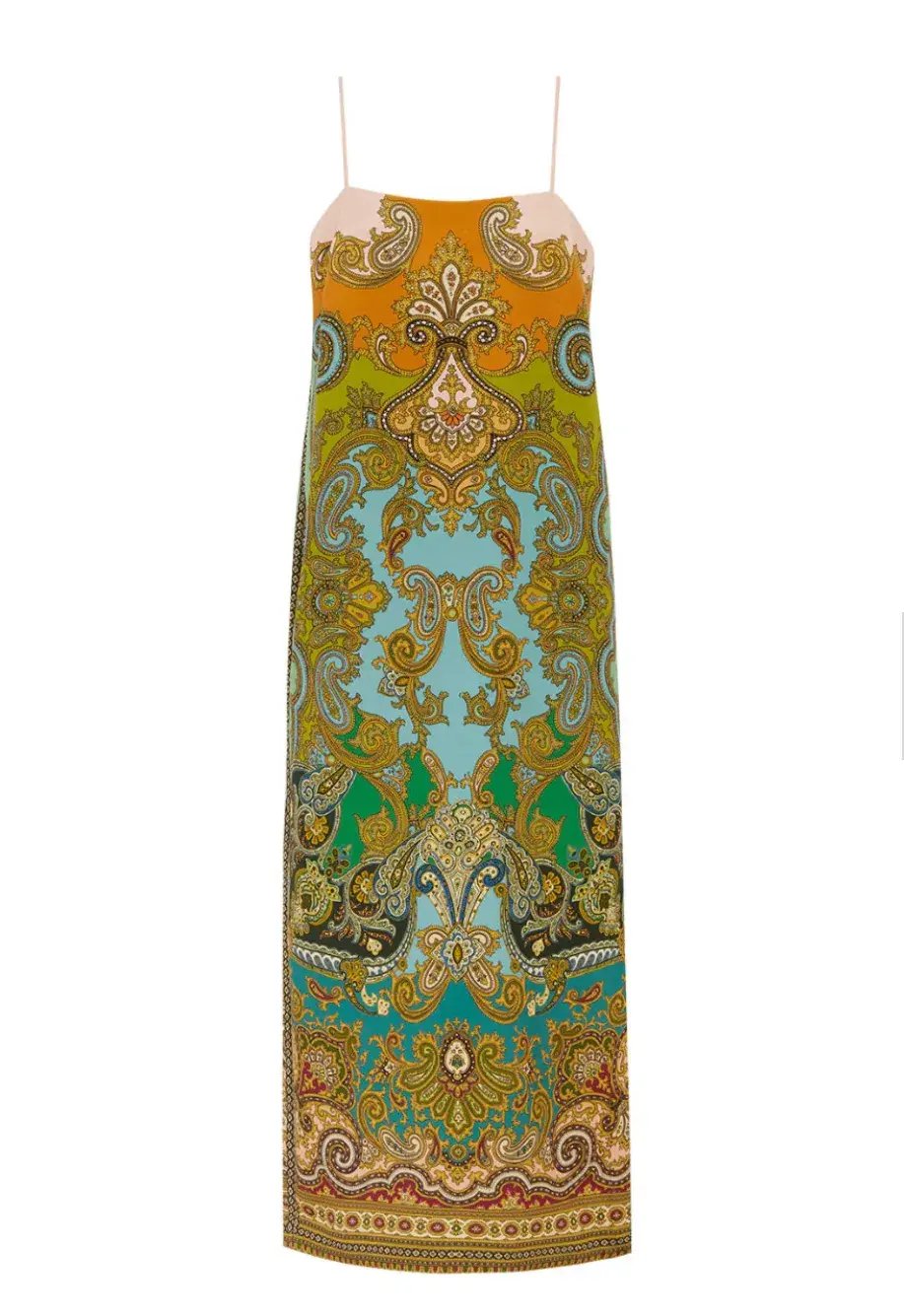 Alemais Clemenza Slip Dress Multi  Size 6 photo 2