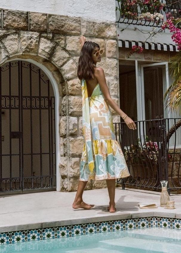 Steele Sia Midi Dress in Cabana Size XS / AU 6 photo 4