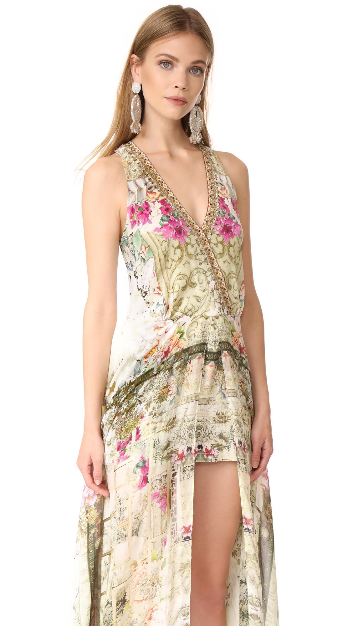 Camilla Girls in the Garden Wrap Romper Size S photo 3