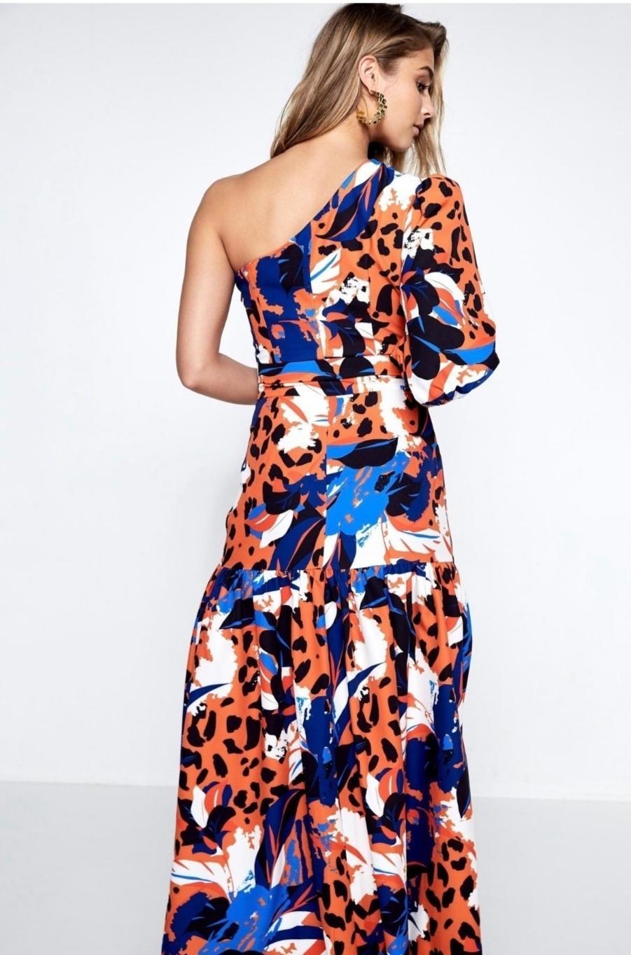 Mossmann Untamed Maxi Dress Print Size 8 photo 2
