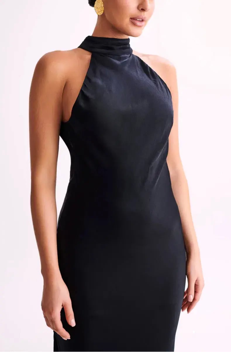 Meshki Claire Maxi Dress Black Size M / AU 10 photo 3