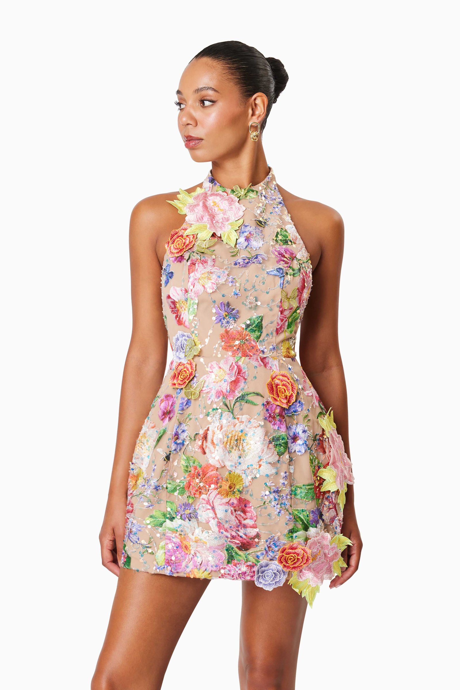ELLIATT MEADOWHAWK DRESS - MULTI photo 4
