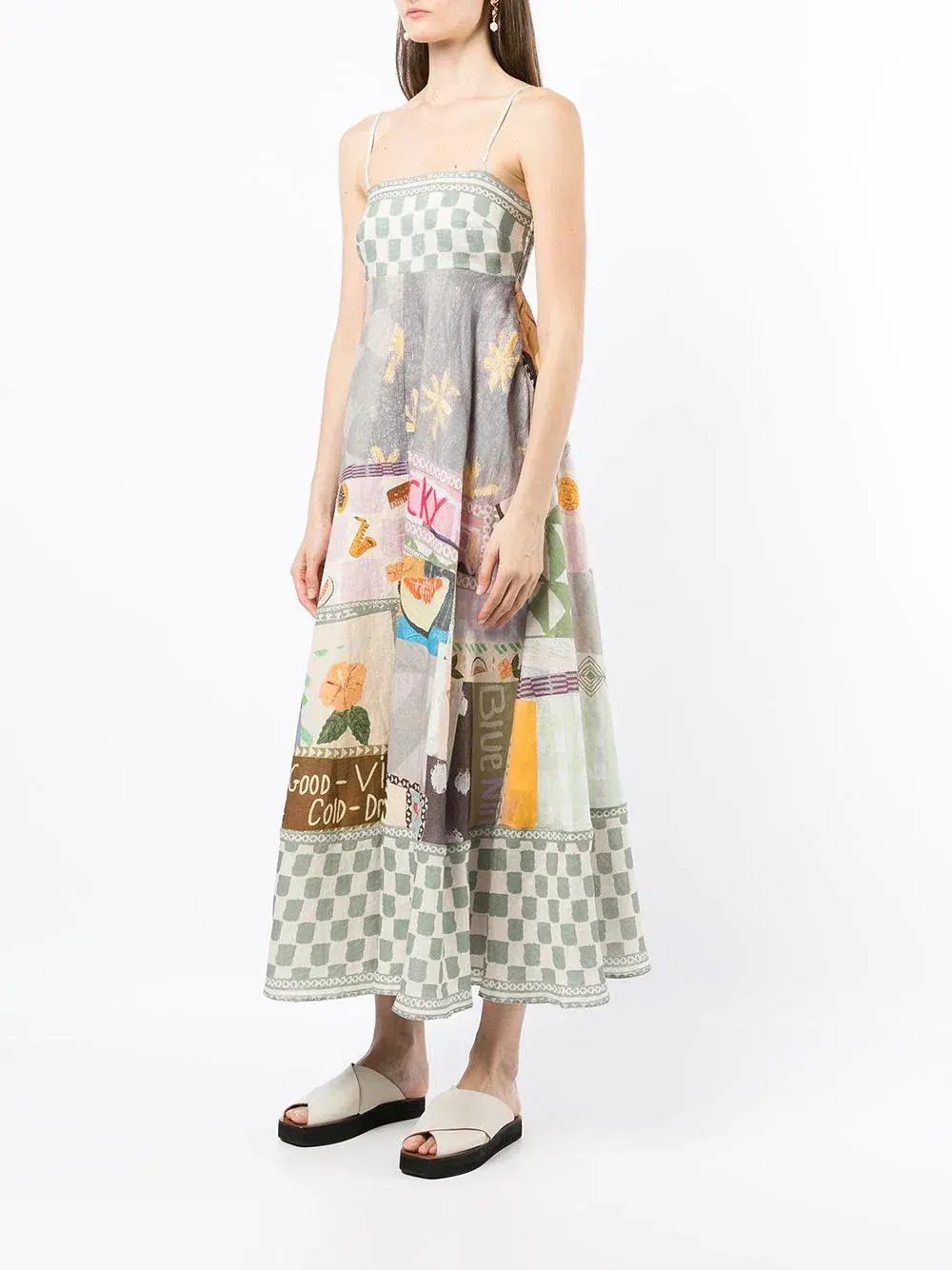 Alemais Emma Gale Sundress in Grey Size AU 14 (22:14) photo 4