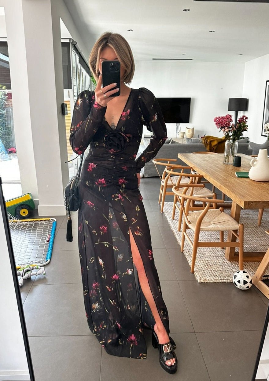 Rotate Birger Christensen, Grya Floral-print photo 2