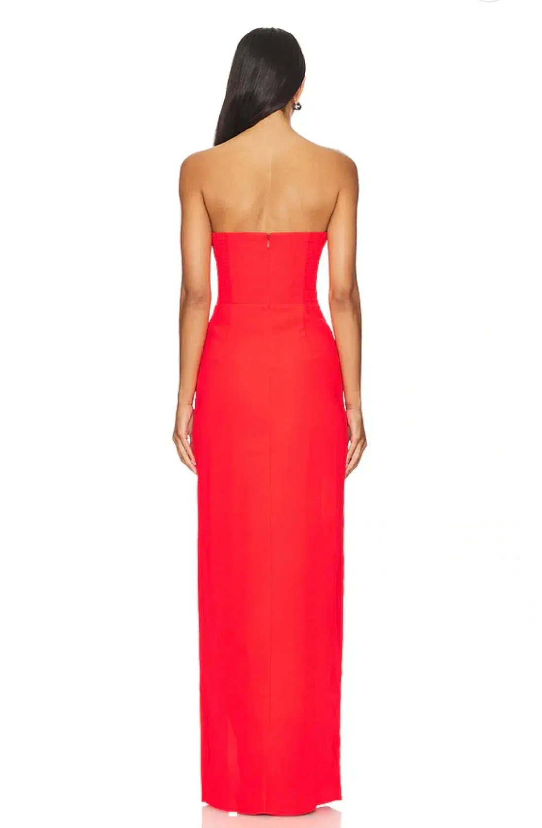 Amanda Uprichard  Ivy Maxi Gown Crimson  Size L / Size 12 photo 3