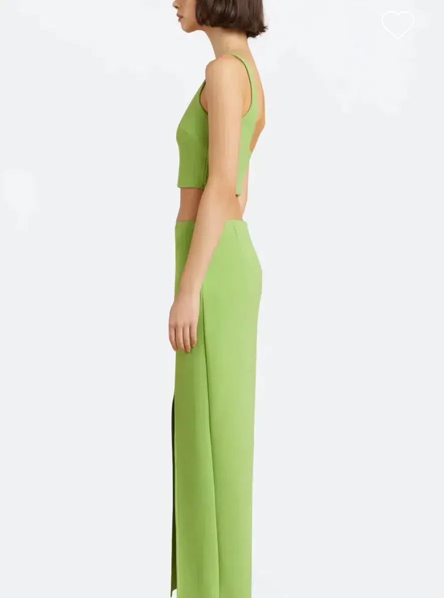 Bec & Bridge Karina Maxi Skirt & Bodice Sweet Pea Green Size 8 photo 2