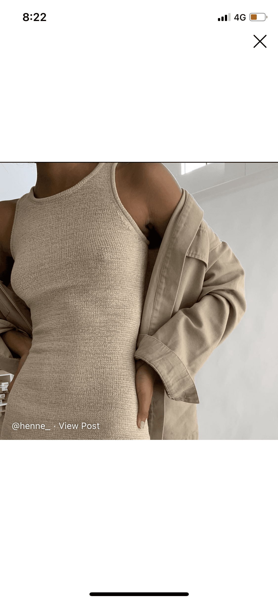 HENNE AGNES MIDI IN NUDE SIZE 6 photo 3