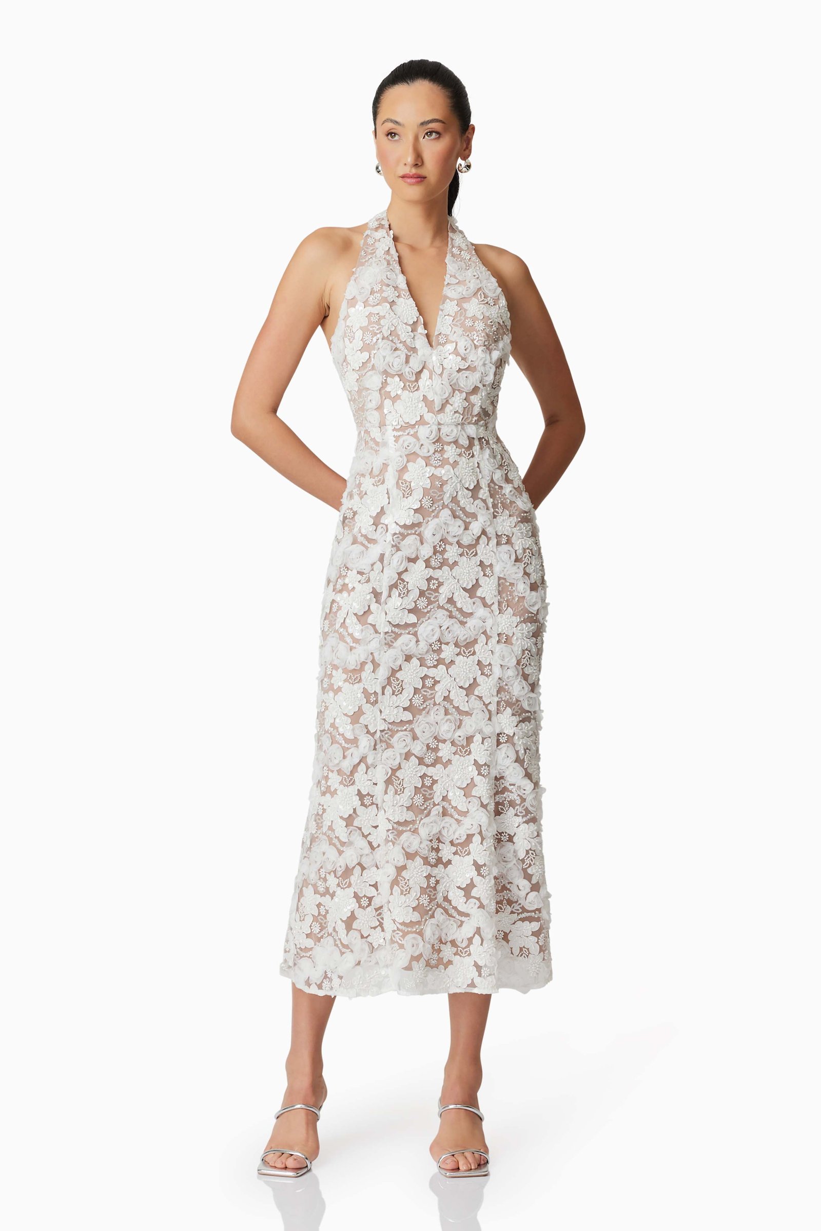 ELLIATT VONI MAXI DRESS - IVORY photo 2