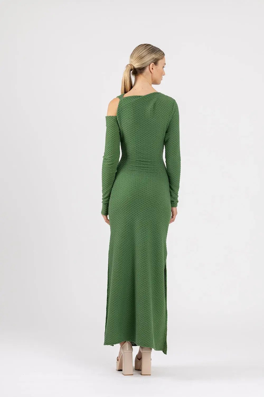 One Fell Swoop Faith Maxi Dress In Forrest Size 12 photo 3