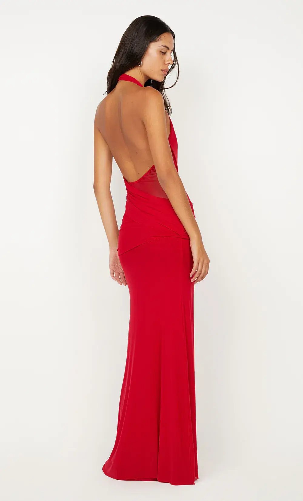 Bec & Bridge Deija Halter Maxi Dress in Red Size 8/S photo 2